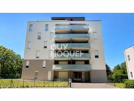 à louer – appartement 2 pièces neuf meublé de 40 87 m² à mulhouse