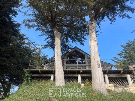 belles prestations pour ce cocon au coeur de la nature  piscine couverte  500m de la plage