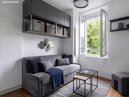 studio 11 m² lumineux et rénové