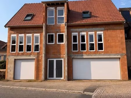 duplex neuf 75 m² à finir + garage 31 m² + cave – oberhaslach
