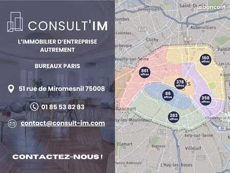 bureaux 37 m²