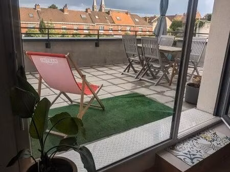 appartement avec terrasse roubaix