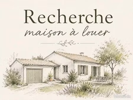 recherche maison à louer