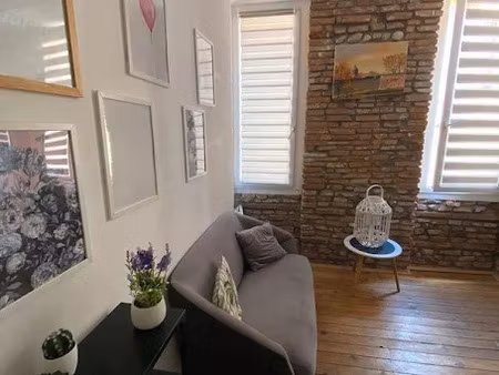 location meublée appartement 2 pièces 23 m² à toulouse (31000)  680 €