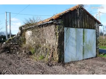 garage plus terrain lieux calme