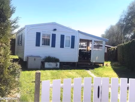 vend mobil home + parcelle
