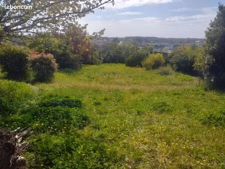 terrain 500 m² niort