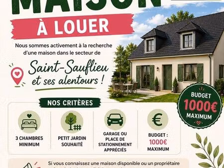 recherche maison à louer