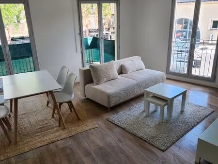 t3 meublé de 67 m² avec balcon  parking et cave – résidence récente – mantes-la-ville