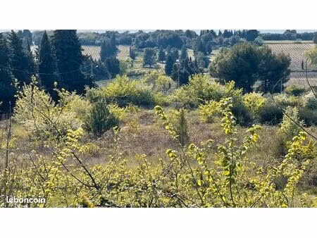 terrain 455 m² chateauneuf de gadagne