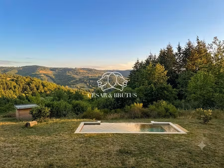 une maison exceptionnelle avec 10 hectares en bord de loire et p
