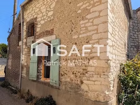 vente maison 3 pièces 55 m² à saint-aubin-sur-yonne (89300)  59 000 €