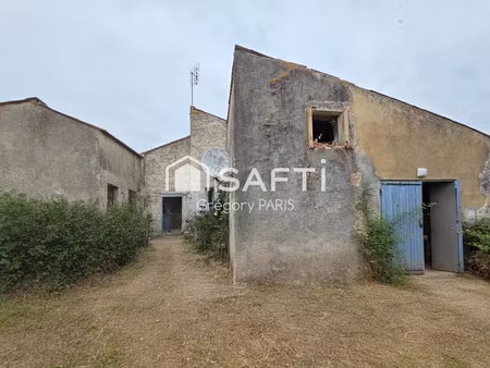 vente maison 1 pièce 61 m² à pons (17800)  45 000 €