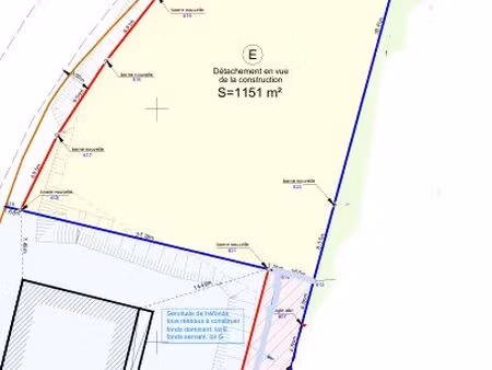 terrain constructible 1 307 m² – châtillon-la-palud (01320)