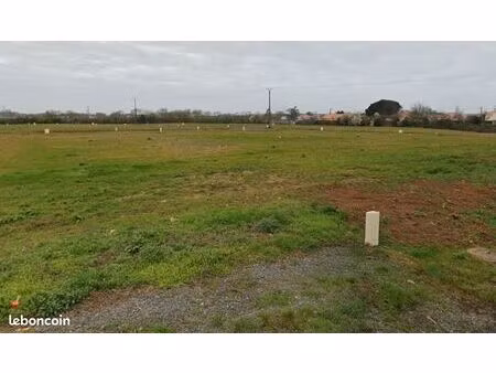 terrain 258 m² longeville sur mer