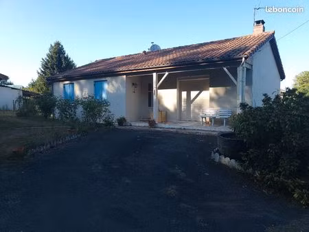 maison avec étang