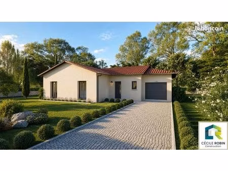 projet de construction d'une maison 105 m² avec terrain à villeneuve (01)