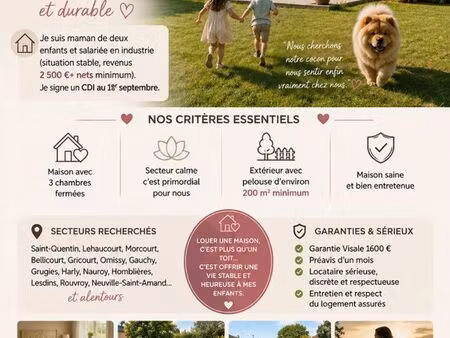 recherche maison en location