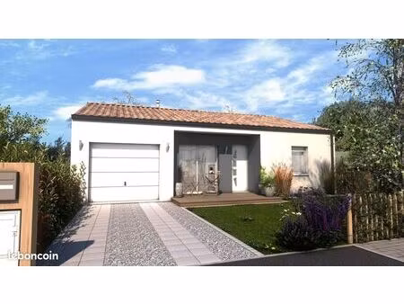 maison 2 chambres sur un terrain de 533 m² à chateau-d'olonne