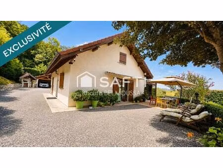 conzieu (01300) – maison de 100 m² sur un terrain de 5 000 m²