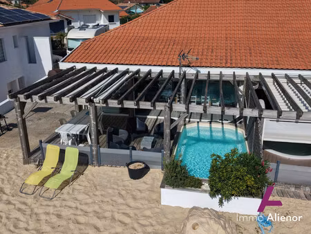 vieux boucau - maison - vue ocean et lac