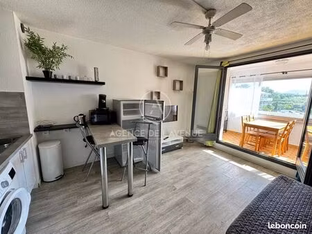 studio 1 pièce 22 m²