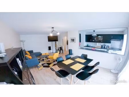 appartement 3 pièces 66 m² meublé - proche centre  transports & commerces – avec parking e