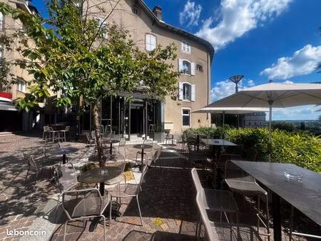 fonds de commerce – bar licence iv + terrasse + logement t3 – hypercentre rodez