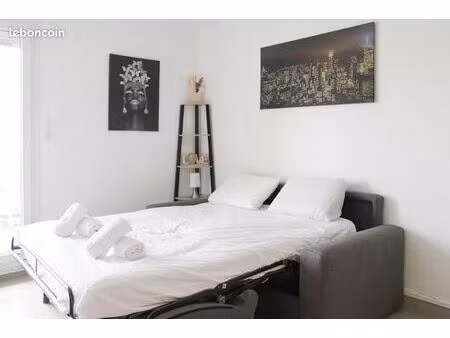 studio meublé de 28 m² – lumineux  proche métro  entièrement équipé