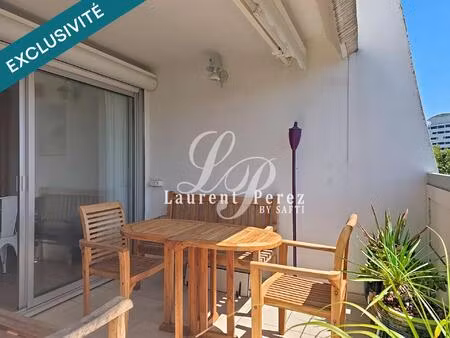 appartement t2 cabine meublé avec terrasse à 150 m de la plage