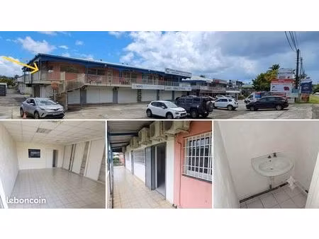 local commercial / bureau 45 m² - axe très fréquenté - les abymes