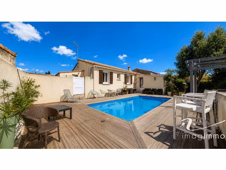 castelnau-le-lez villa t5 de plain-pied avec piscine
