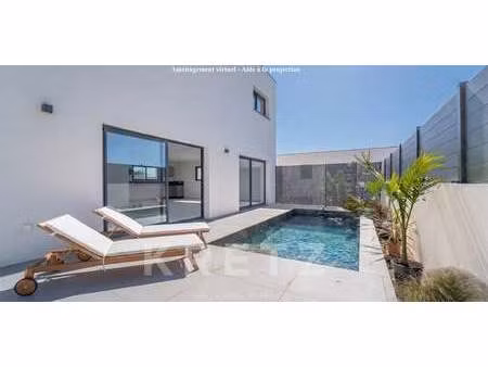 maison en bord de mer avec jardin serignan (34)