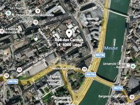 **280m²**centre liege/quartier latin**