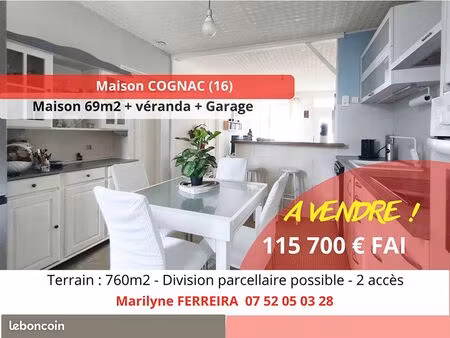 maison 3 pièces 69 m²