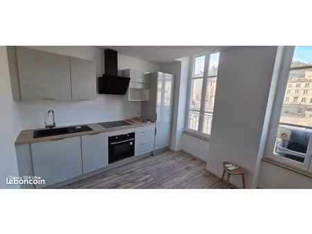 t2 meublé de 40 m² refait à neuf – centre de rive-de-gier – 650 /mois