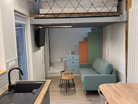 studio 1 pièce 19 m²