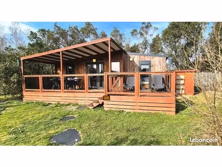 chalet green village 4 pers + accès piscine et animations