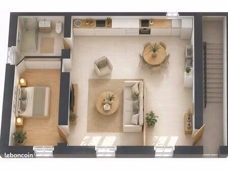 1 ou 2 appartements à rénover pour investissement 10 min de beaune