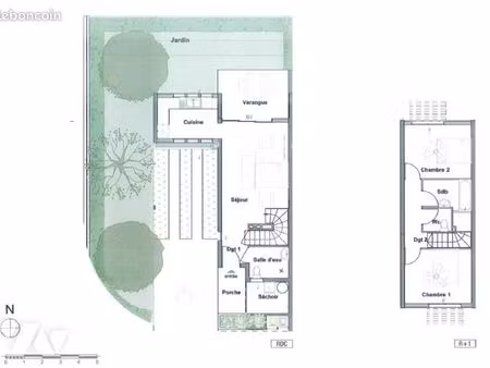 maison 3 pièces 82 m²