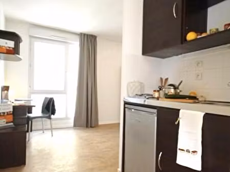 t1 meuble a louer - villeurbanne - résidence etudiante récente.