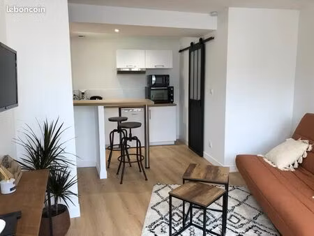 appartement studio terra meublé et totalement équipé pour étudiants  calme  proche des uni