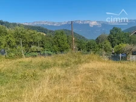 theys - terrain à bâtir - vue massifs