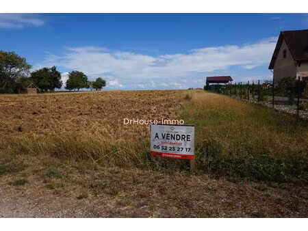 10800 villemereuil : terrain a batir 2919 m²