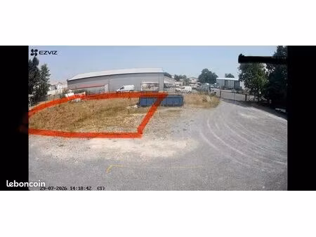 à vendre - terrain 400m2 en zone artisanale