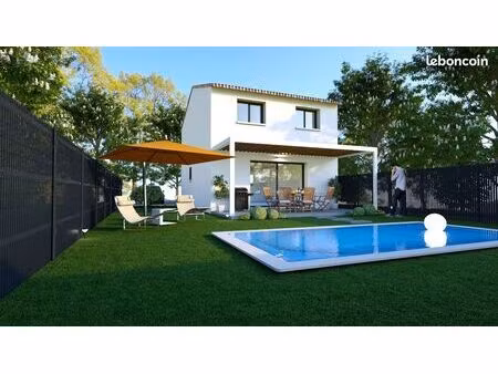 projet de construction d'une maison 85 m² avec terrain à beziers (34)