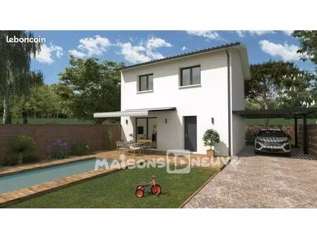 projet de construction d'une maison 104 m² avec terrain à merignac (33)