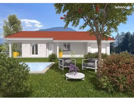 projet de construction d'une maison 97 m² avec terrain à la mure (38)