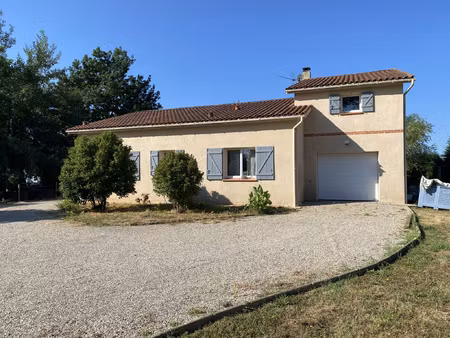 au lédat  maison t4 avec jardin  garage et climatisation
