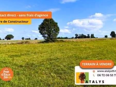 vente terrain à la noë-blanche (35470) : à vendre / la noë-blanche